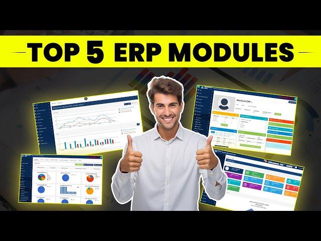 5 Essential ERP Modules | What Are ERP Modules | What Do You Understand By The Term Of ERP Modules