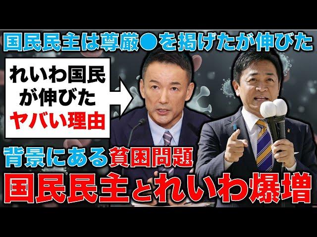 れいわ・国民民主が爆増！玉木雄一郎の尊厳●、れいわ幹事長もブログで尊厳●言及！？この二つが伸びた背景にある日本社会の危険な変化。安冨歩東京大学名誉教授。一月万冊