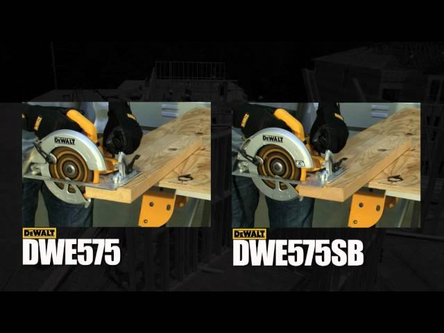 DEWALT DWE575 Circular Saw  - Electric Brake