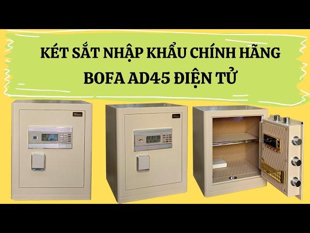 Két sắt nhập khẩu BOFA cao cấp mini điện tử chống trộm AD45