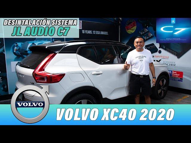 Volvo XC40 2020 Desinstalación Sistema JL Audio C7.