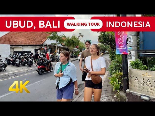 Ubud Bali  Indonesia 2023 Walking tour [4k]