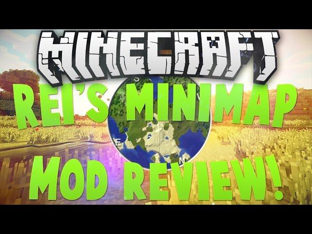 Minecraft 1.11.2: Reis Minimap Mod Review!