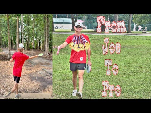 FROM JOE TO PRO!!! TEACHING A BALL GOLFER HOW TO PLAY DISC GOLF!!! EP #1