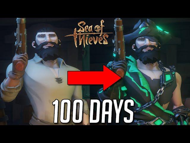 From Sailor to Pirate Legend in 100 Days | My Sea of Thieves Journey