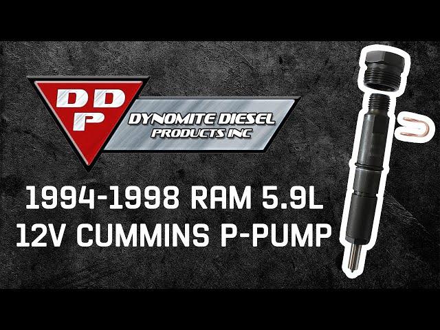 The Dynomite Diesel Difference | 1994-1998 Ram 5.9L 12V Cummins P-Pump Injectors