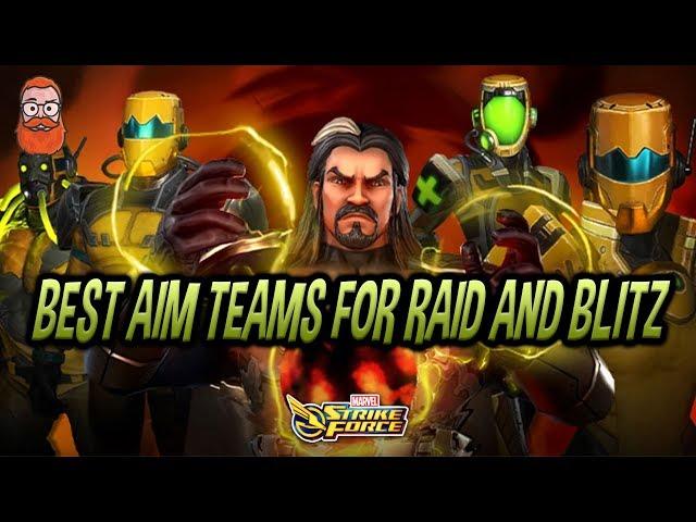 The Best AIM Teams!  - Marvel Strike Force - MSF