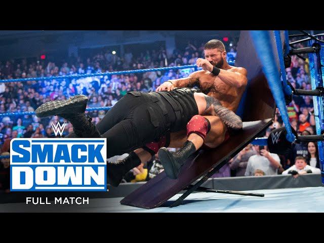 FULL MATCH - Roman Reigns vs. Robert Roode – Tables Match: SmackDown, Jan. 17, 2020