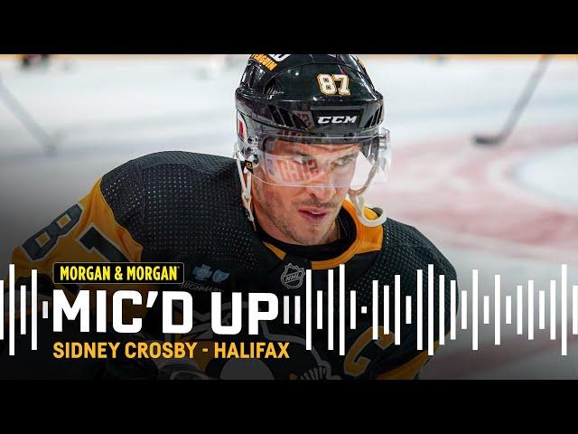 Sidney Crosby: Mic'd Up in Halifax | Pittsburgh Penguins