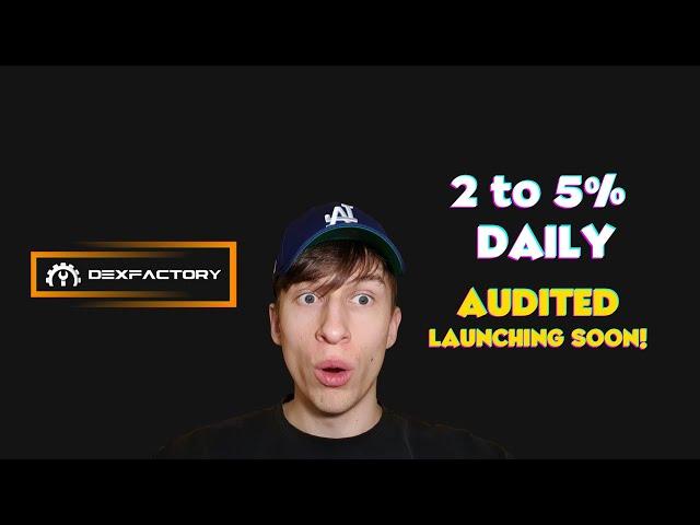 DexFactory MY HONEST OPINION, up to 5% daily!