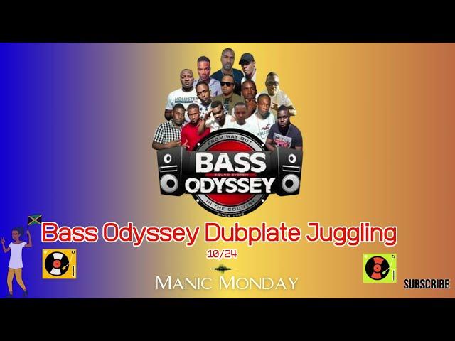 BASS ODYSSEY DUBPLATE JUGGLING @ Manic Monday 10/24 ''LOW BASS'' #bassodyssey #dubplate