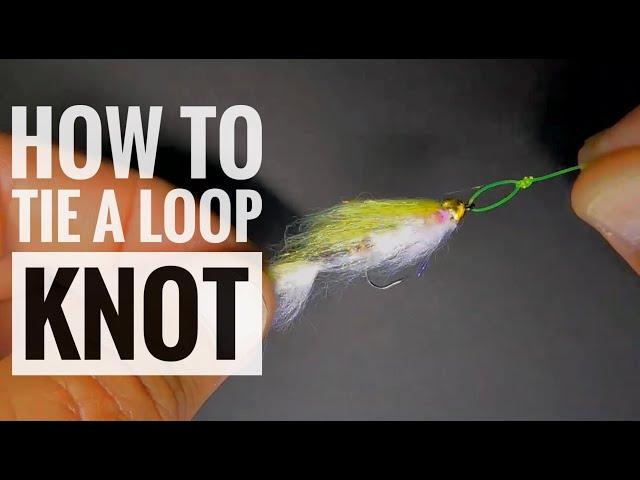 Loop Knot - a must have for Streamer Fly Fishing