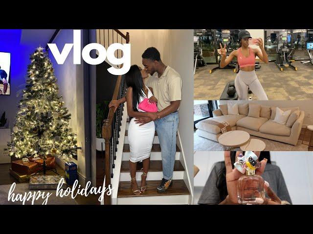 VLOG | Prepping For The Holidays, New Furniture & Home Decor, Christmas Gifts + Fun With Friends 