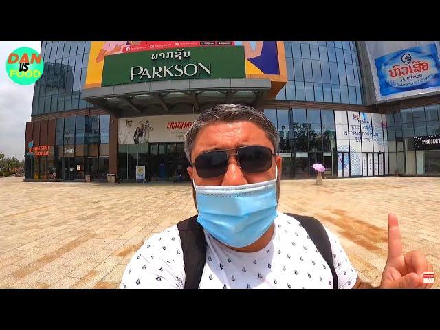 Exploring Parkson Mega Mall in Laos + Newly Opened Supermarket Walk-Around | Vientiane