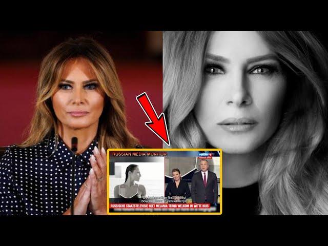 Melania Trump's Nude Photos on Russian TV Sparks outrage | 2000 GQ photoshoot.