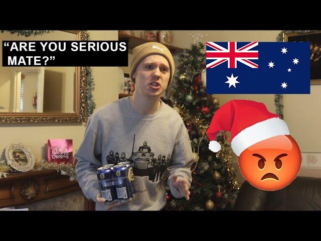 Australian Dislikes His Christmas Gift