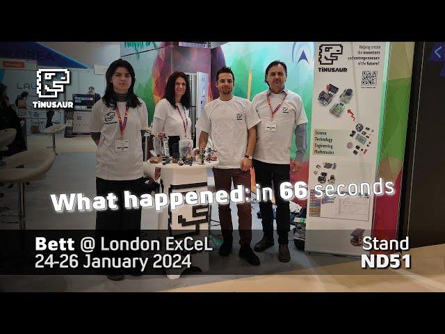 Bett @ London ExCeL 2024 - What happened, Recap [in 66 seconds]