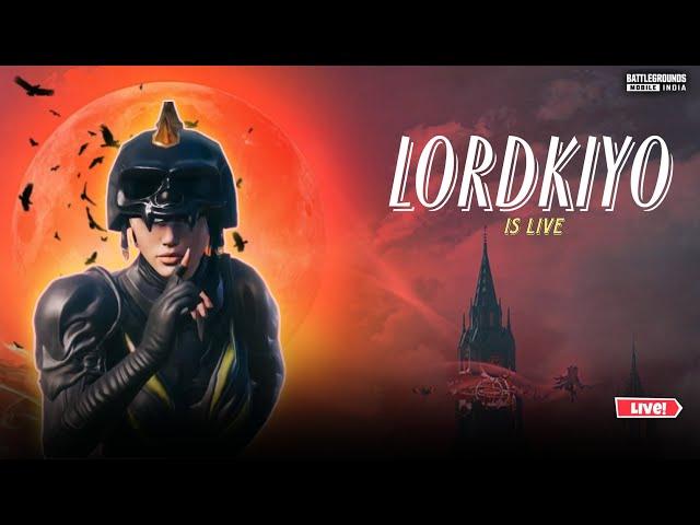 BGMI LIVE STREAM  LORD KIYO IS LIVE !! 