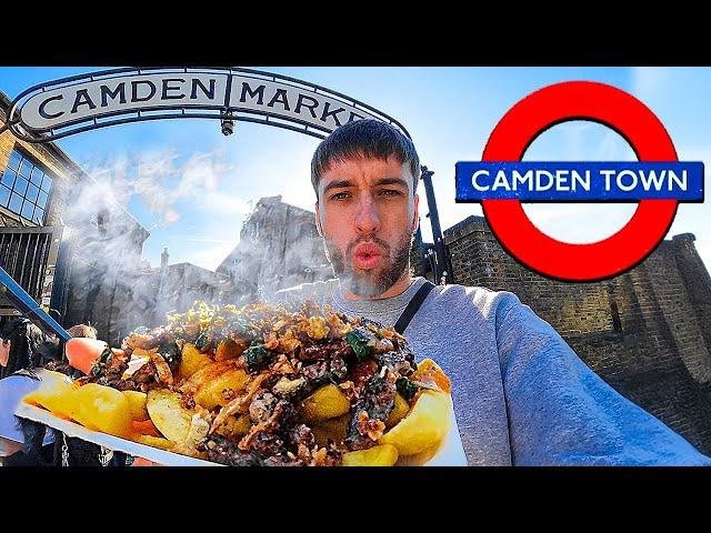 The ULTIMATE Camden Market London Cheap Eats Food Tour 