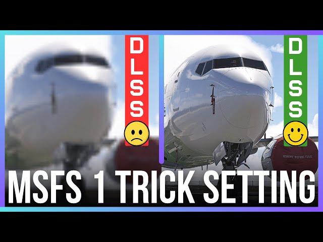 MSFS DLSS Graphic Boost With This 1 Trick Setting