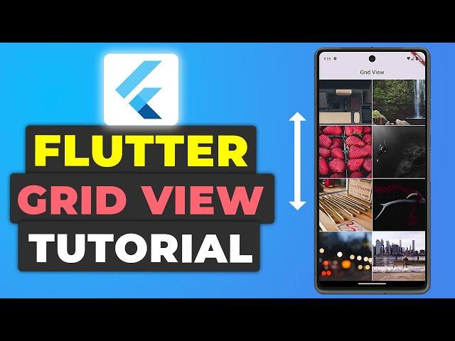 Flutter Grid View Tutorial | ScrollableGrid View Builder Guide