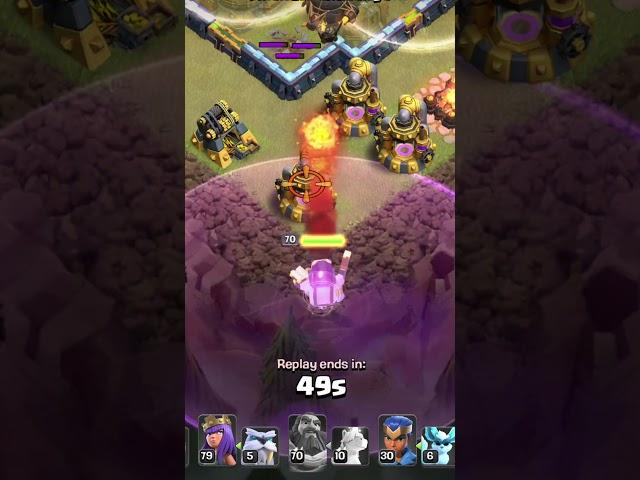 Freestyle FIREBOL dengan 7 Invis Spell | Clash Of Clans