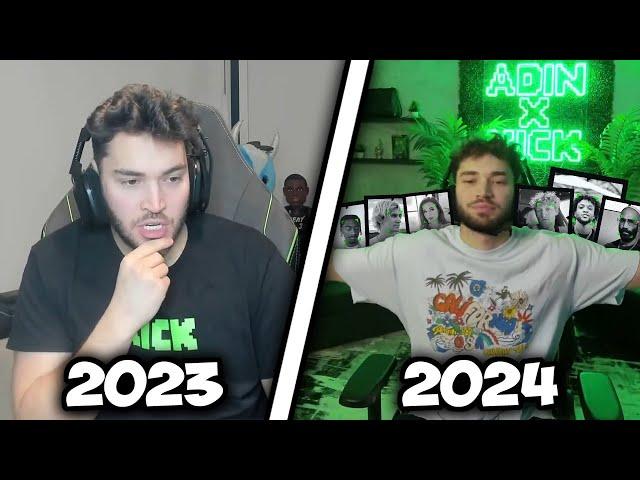 Adin Ross Goes To Kick - 1 Year Later