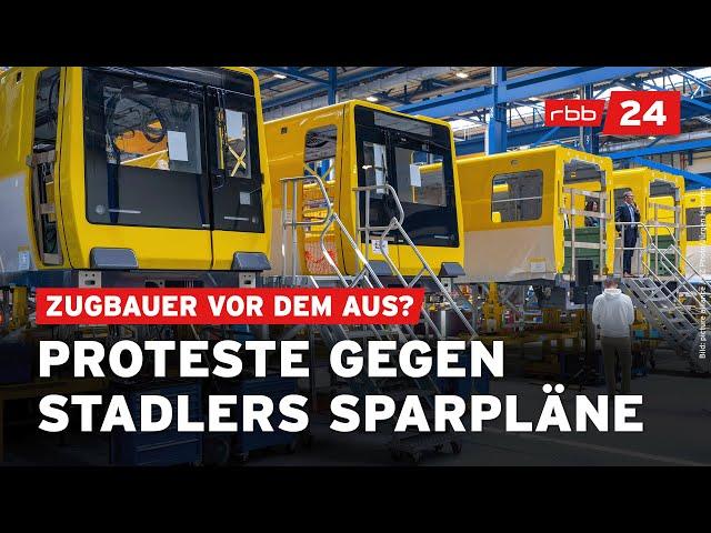 Sparkurs bei Stadler: Harte Einschnitte und Stellenabbau befürchtet