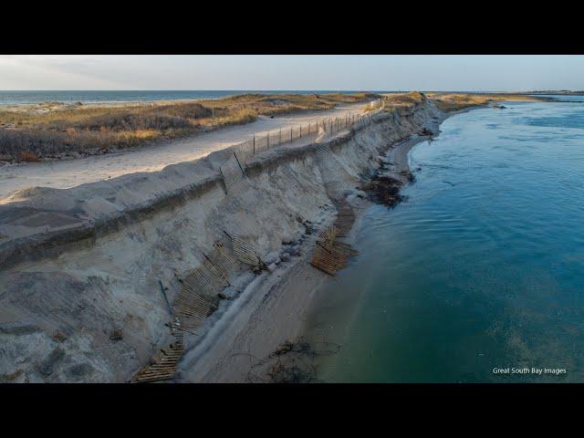 Extreme Erosion at Cupsogue Outer Beach