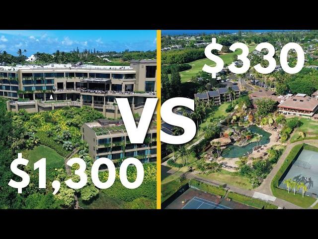 KAUAI RESORT REVIEW: $1,300 1 Hotel Hanalei Bay VS $330 Hanalei Bay Resort