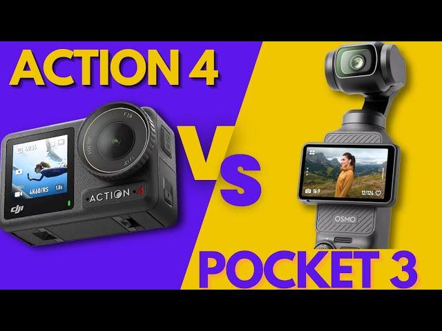 Dji Action 4 & Pocket 3 Karşılaştırma | Hangisini Niçin Seçmeliyim? | #dji #pocket3 #action4