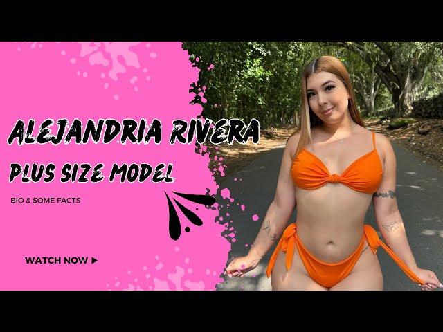 Alejandra Rivera Glamorous Plus-Size Modeling Journey: Inspiring Stories.