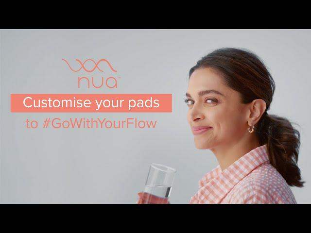 Nua Pads x Deepika Padukone | Customisable Packs | #GoWithYourFlow