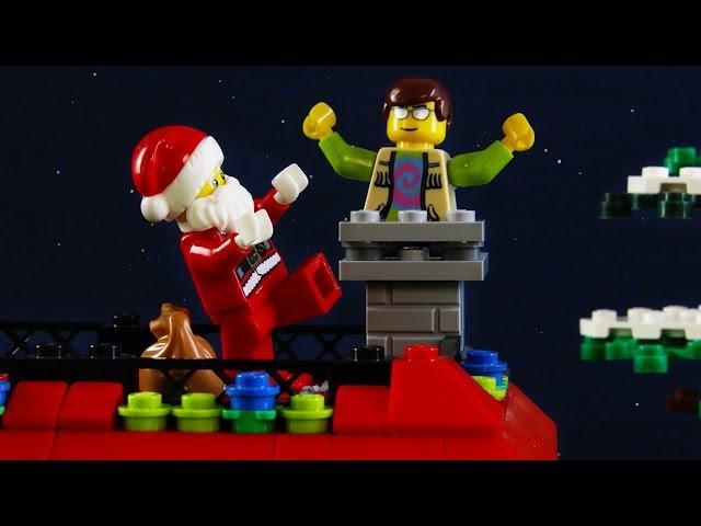 LEGO City Christmas Santa Fail STOP MOTION LEGO Billy Bricks Saves Christmas? | LEGO | Billy Bricks