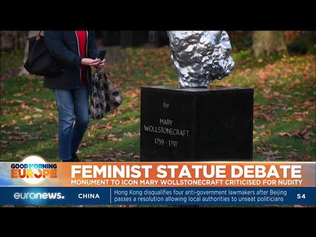 Feminist statue debate: Monument to icon Mary Wollstonecraft criticised for nudity