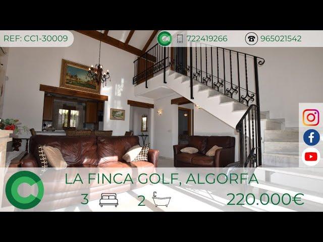 CC1-30009 - 3 Bed Semi-Detached + Pool - LA FINCA GOLF, ALGORFA - Casas Connect