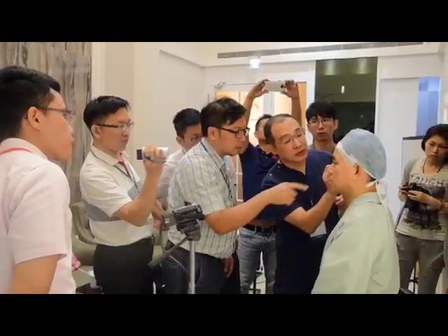 TAAMS 眼袋/淚溝/黑眼圈整形手術 示範教學