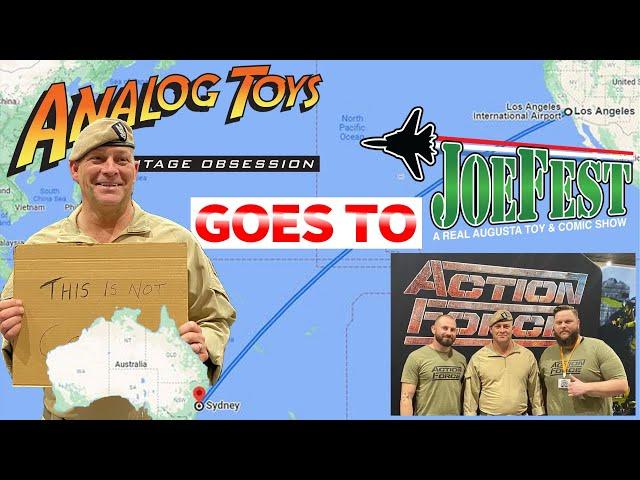 Analog Toys Goes to JoeFest 2022!