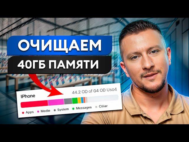 Как БЫСТРО освободить память на Айфон? / 3 простых способа почистить ДРУГОЕ и КЭШ с памяти iPhone!