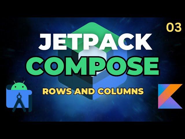 Rows and Column in Jetpack Compose | Part -3 | Jetpack compose playlist | Papaya Coders