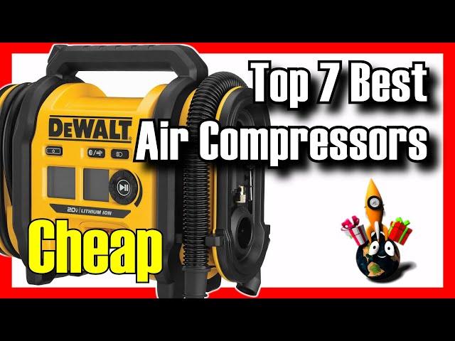  TOP 7 BEST Budget Air Compressors To Buy  on Amazon [2024][Cheap] For Home Garage / Auto / Air