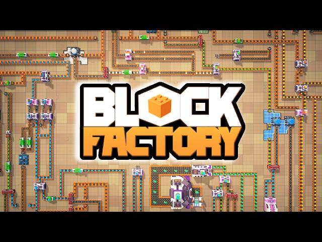 NEW Automation Game!! - Block Factory - Factory Builder Management Base Builder