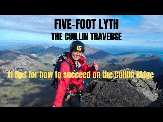 Sue's 11 tips for success Cuillin ridge