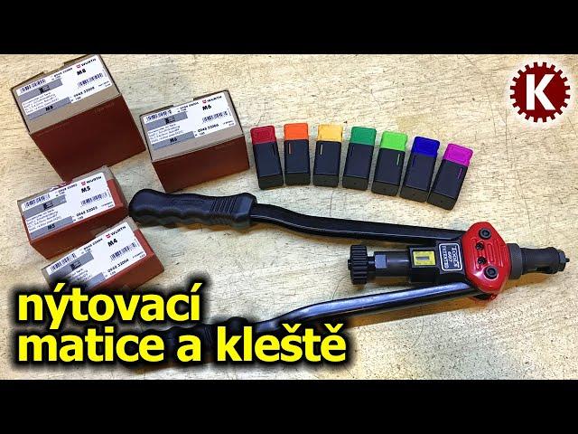 Nýtovací matice a nýtovací kleště