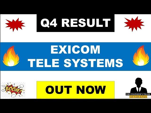 Exicom Tele Systems Q4 Results 2025 | Exicom Result Today | Exicom tele systems share latest news