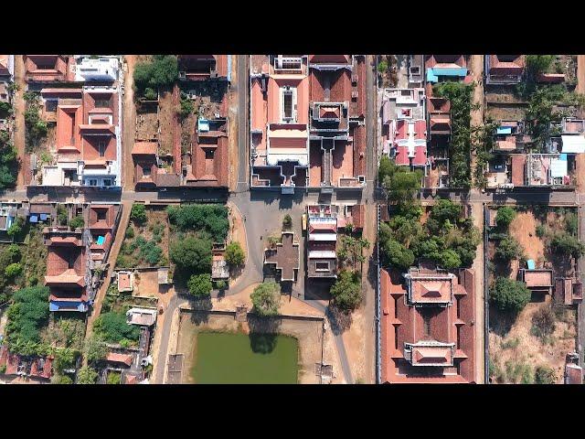 Awesome Buildings in Chettinadu. Helicam Shots of Chettinad Mansions.