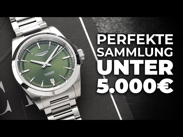 Die perfekte Uhrensammlung für unter 5.000€ (4K)