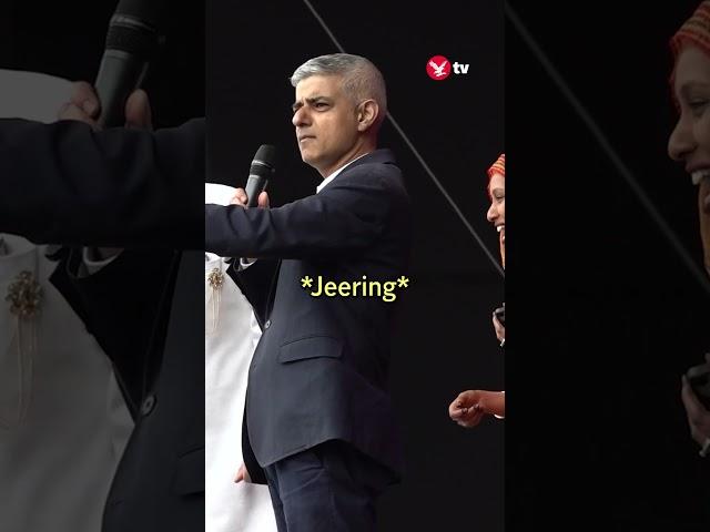 Sadiq Khan taunts Trump at Eid event ️ #politics #shorts