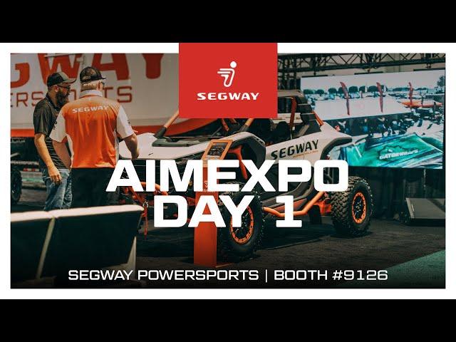 AIMExpo 2025 | Day 1 | Segway Powersports
