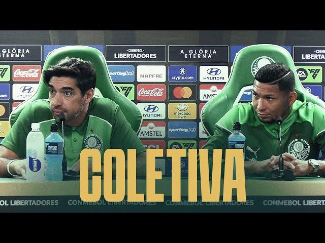 COLETIVA ABEL FERREIRA E RONY | PALMEIRAS 2 X 2 BOTAFOGO | LIBERTADORES 2024